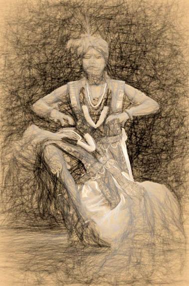 Photo by Suhas Taken at North-East India Festival, Sri Aurobindo Auditorium, Auroville, TN